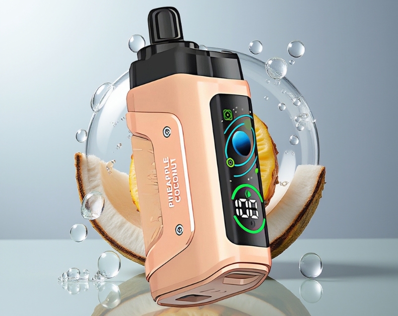 Razz Bar 45000 Puffs Vape – Ananas Kokos: Tropikalna rewolucja na polskim rynku e-papierosów w 2025